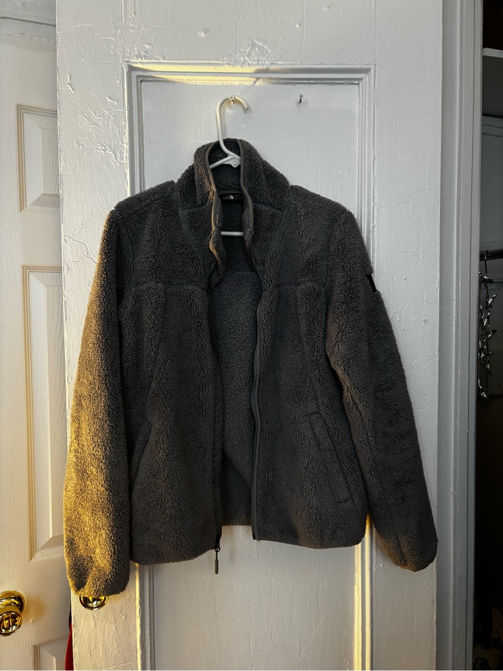 North Face Grey Fleece Jacket